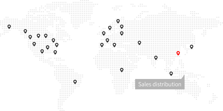 Product sales distribution